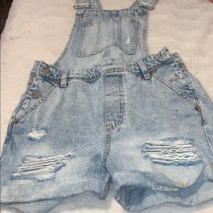 denim overalls